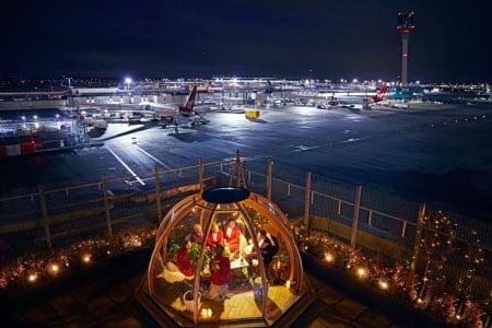 Virgin Atlantic Unveils Igloo Pop Up at Heathrow