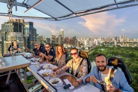 Dine in the Sky in Bangkok