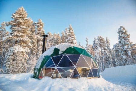 Aurora Domes Opens Window to Lapland