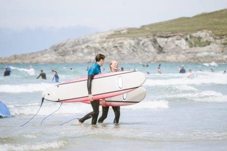 Pentire Launches Learn to Surf in Cornwall