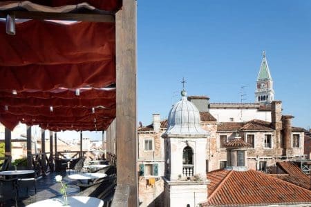 A Terrace of Two Cities, Paris and Venice