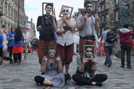 Edinburgh festivals in august