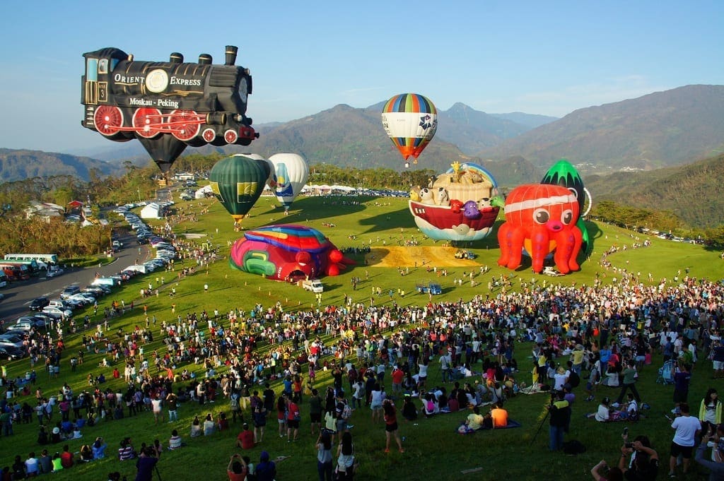Taiwan International Balloon Festival 2019 Travel Begins at 40