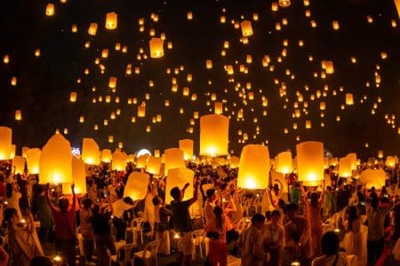 Yi Peng Festival 2024, Thailand