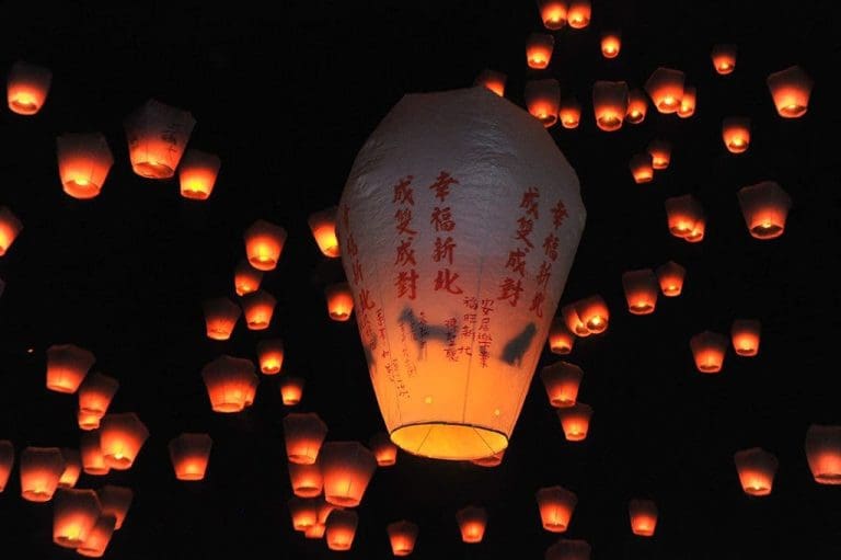 Pingxi Sky Lantern Festival 2021, Taiwan | Travel Begins at 40