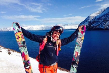 Chemmy Alcott Skiing App Challenge