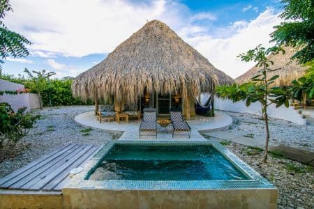 Artistic Exchange at Blue Apple Beach, Colombia