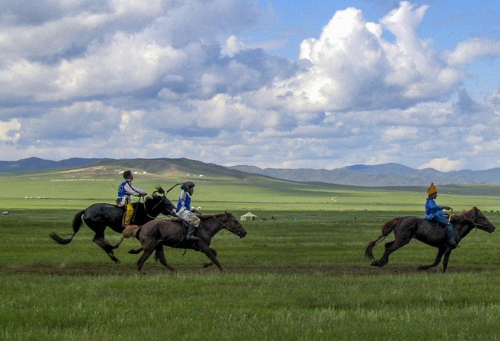 Horse racing Mongolia