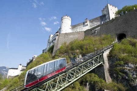 Salzburg Funicular Railway – (c) Salzburger Lokalbahnen