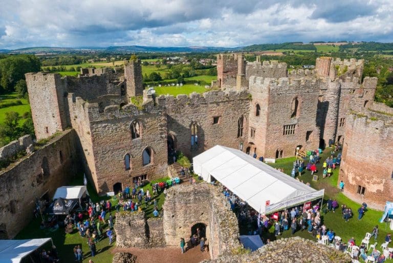 Ludlow Food Festival 2024 Shropshire, UK Travel Begins at 40