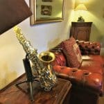 The saxophone lamp