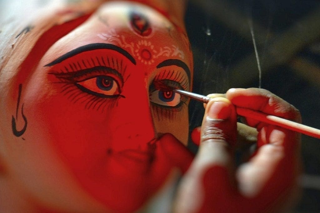 Chokkhu Daan ritual, India