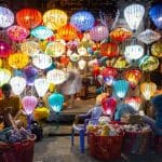 Lanterns for sale in Hoi An night market