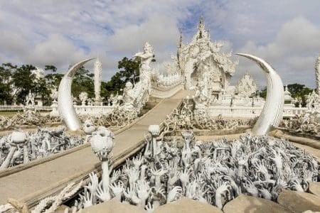 White Temple Thailand Light Fest 2019