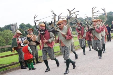 Abbots Bromley Horn Dance 2023, UK