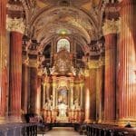 Inside the Jesuit Church, Poznan Poland, photo Andrzej Deja