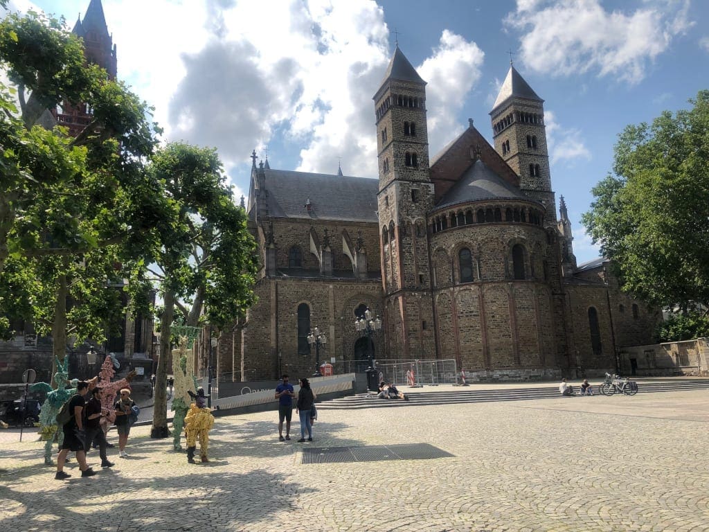 Vrijthof Square Saint John’s Church and the Basilica of Saint Servatius 2