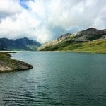 Tranquil lake on the Alpine Trail