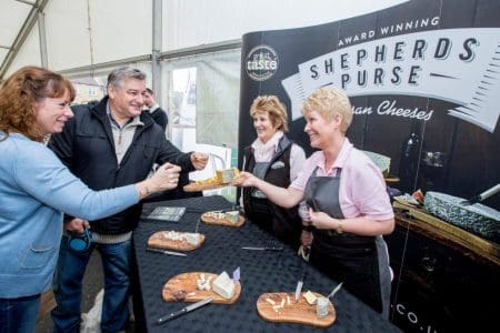 Yorkshire Dales Cheese Festival 2017 Shepherds Purse tasting