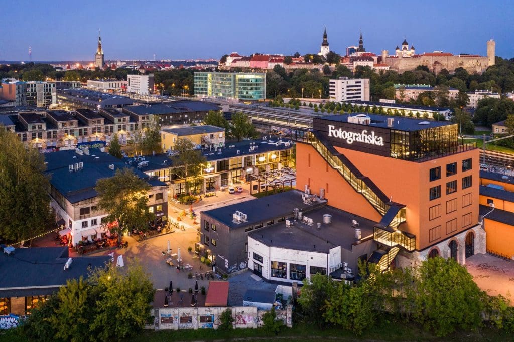 City view of Telliskivi and Tallinn Old Town_Kaupa Kalda