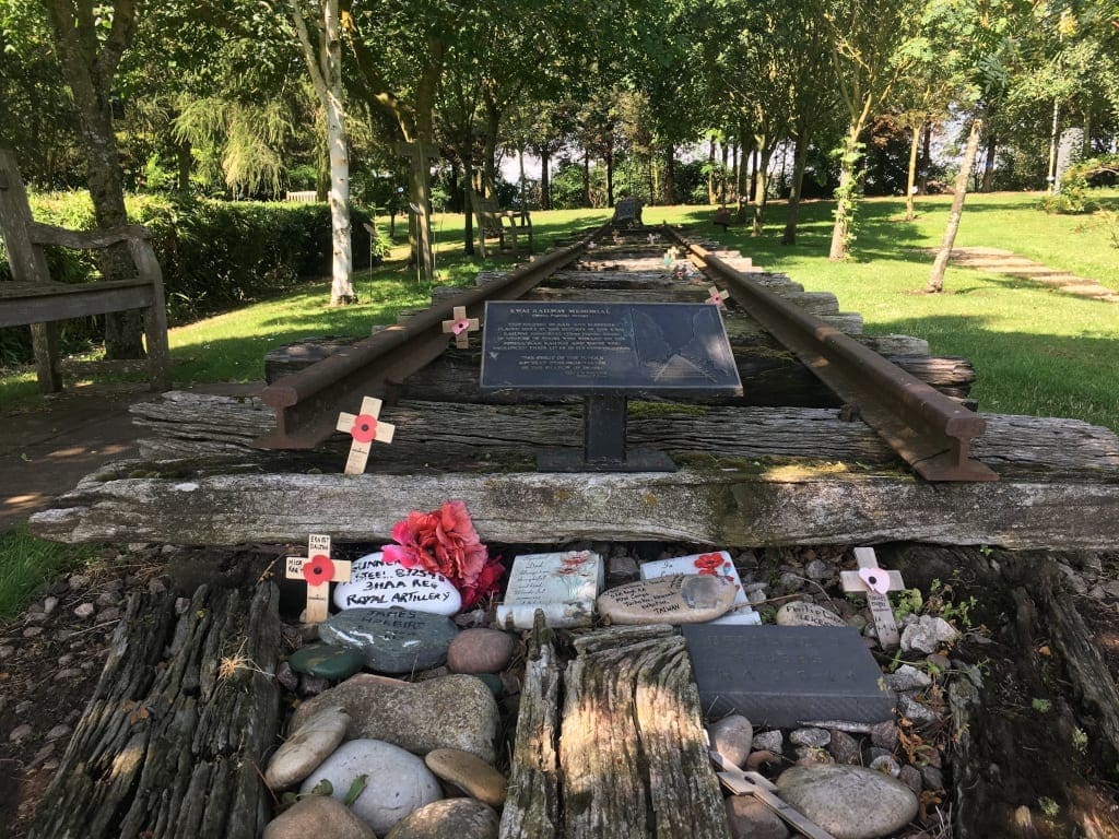 A stretch of the Burma railway, National Memorial Arboretum