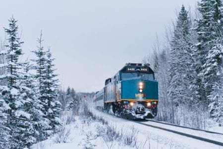 All Aboard the Canadian Snow Train