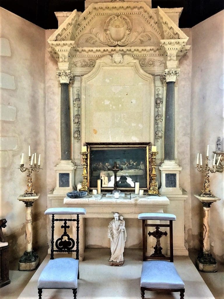 Small chapel at Château de Noirieux