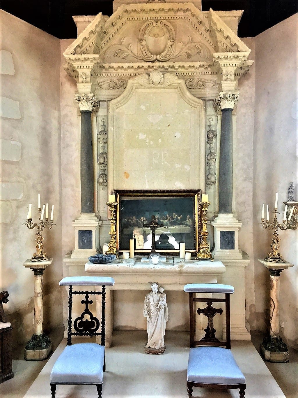 Small chapel at Château de Noirieux