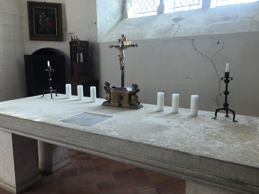 The chapel at Château du Plessis-Bourré