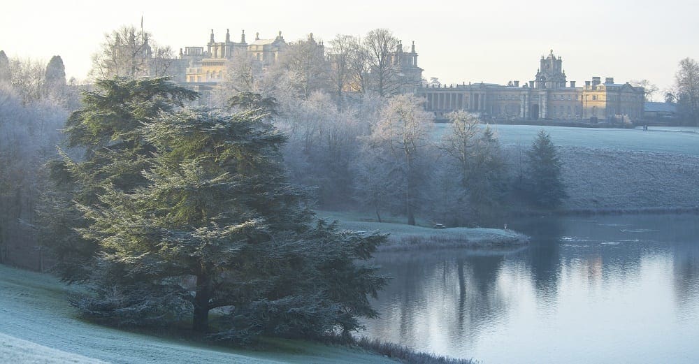 Winter at Blenheim Palace