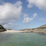 One of the beaches on Eilean Shona by G Lees