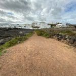 Lanzarote The blissfulness of the long lonely walk.