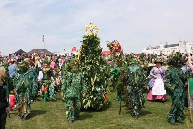 Jack in the Green Festival, Hastings, Sussex Travel Begins at 40