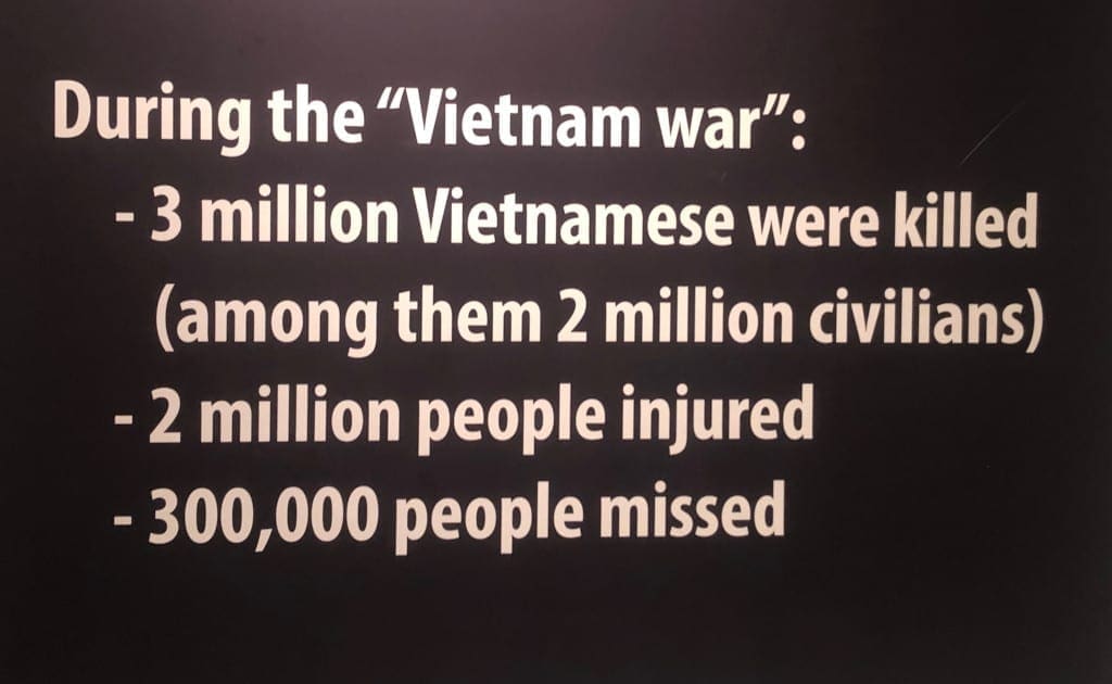 Grim ... the Vietnamese death toll