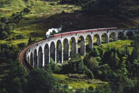 Take the train through Scotland this spring,