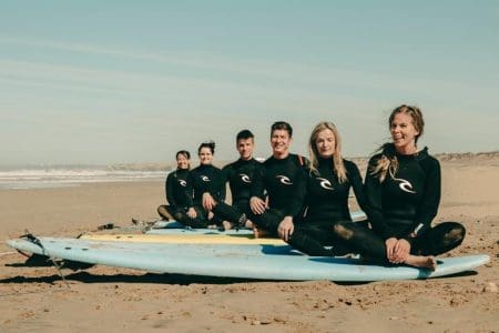 Surfing and Kitesurfing in Essaouira, Morroco