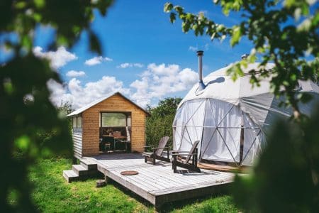 Luxe Fforest Glamping in Wales