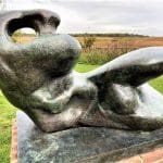 Henry Moore sculpture at Snape Maltings