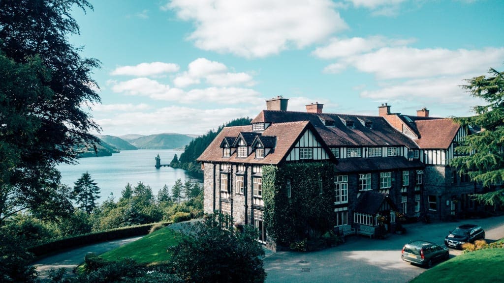 Lake Vyrnwy Hotel & Spa from Welsh Rarebits Hotels of Distinction Collection - exterior med