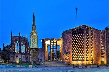 Coventry Cathedral. Credit Graeme Peacock