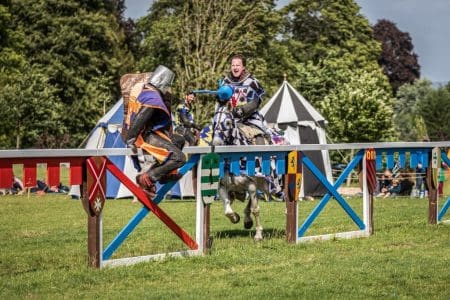 Hever Castle Jousting in July