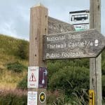 The area affords easy walking along the Hadrian's Wall Path