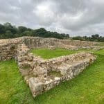 Remains of the old brides along Hadrian's Wall