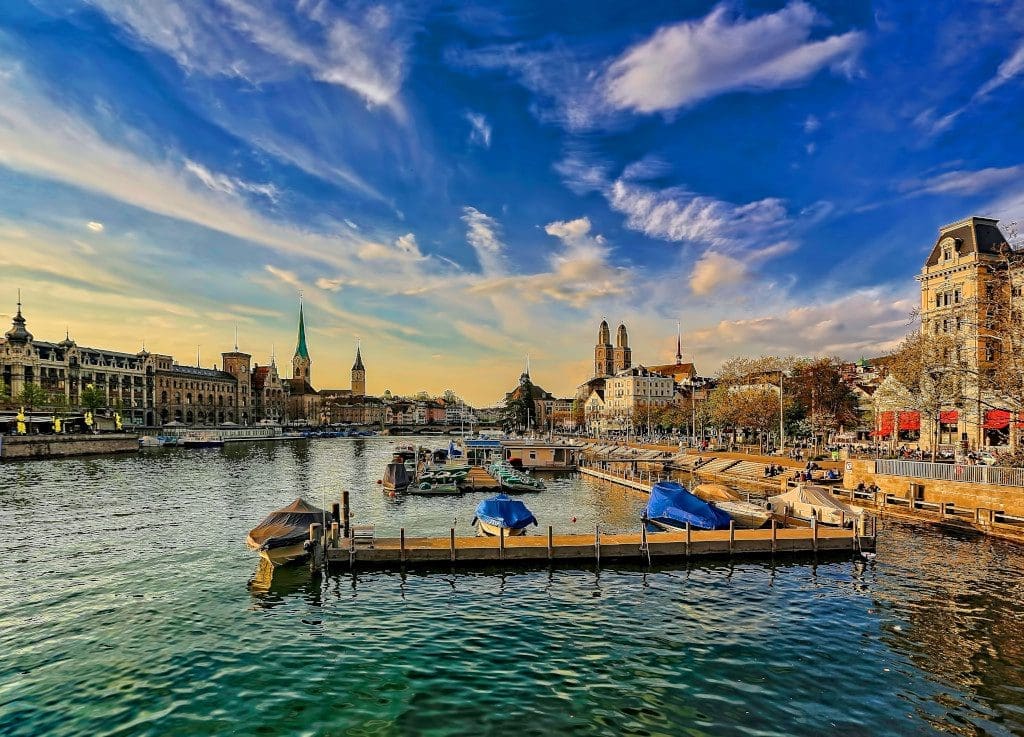 Zurich is a beautiful city to visit