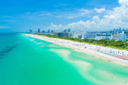 best travel destinations for retirees Florida cruise options Miami Bech Florida Deposit Photos