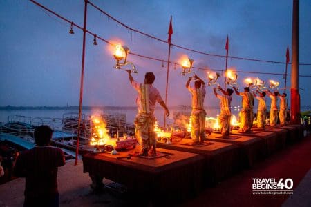 Life in Varanasi India: Ganga Aarti