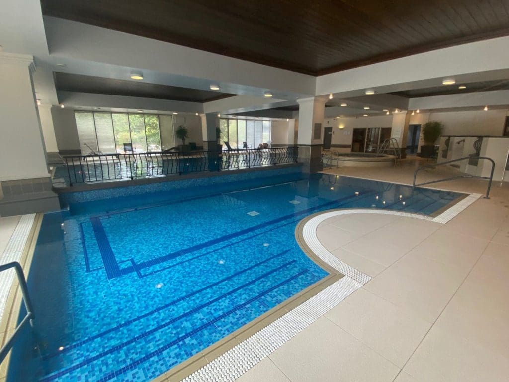 Indoor swimming pool at The Runnymede