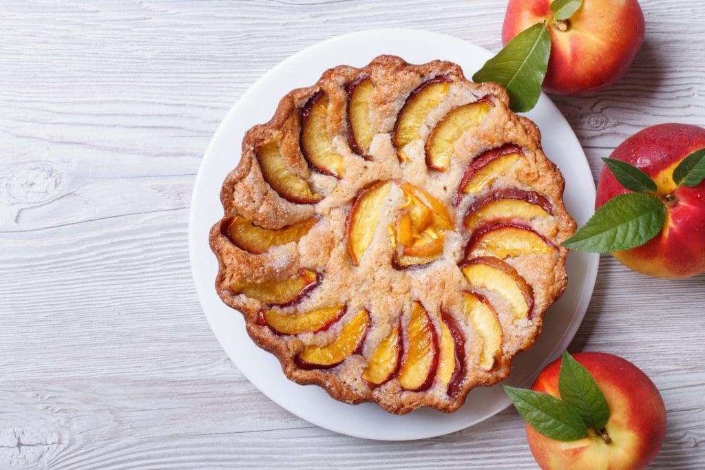 Peach pie