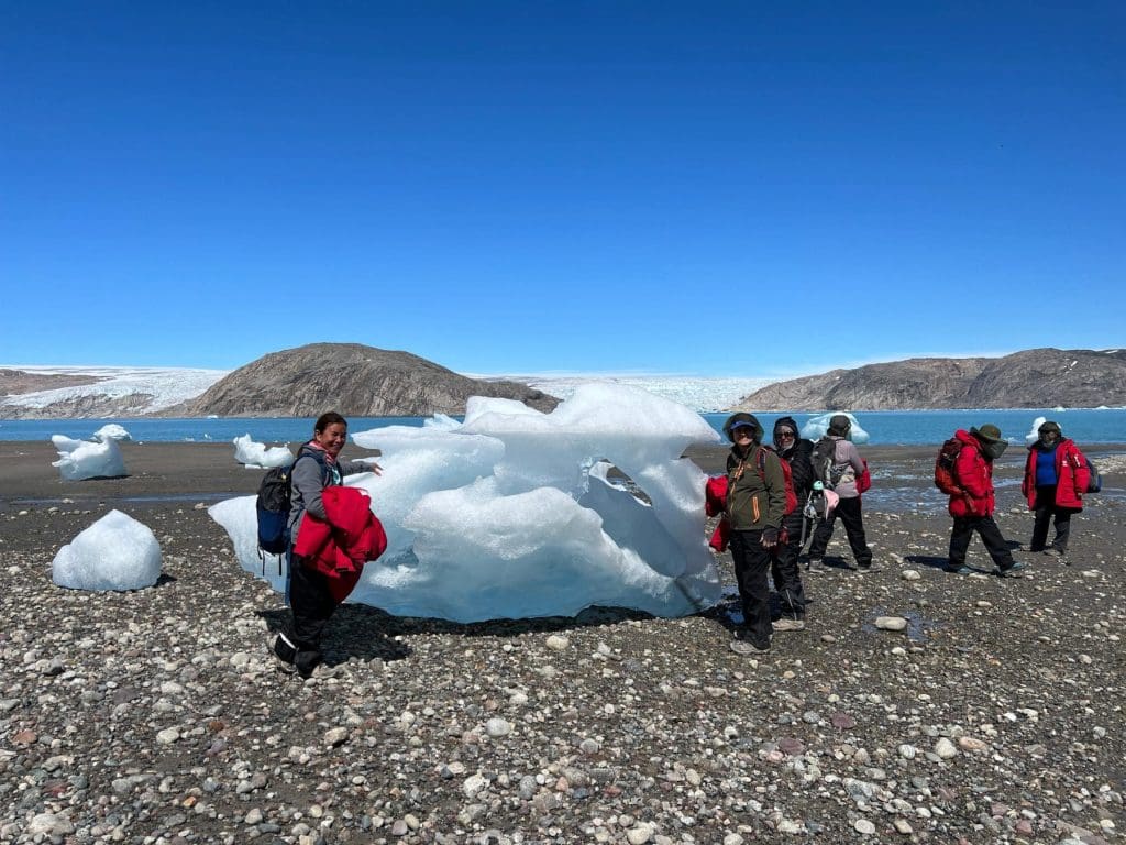 female adventure holidays in Greenland