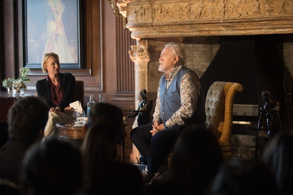 Brian Cox and Anne McElvoy at Cliveden Literary Festival